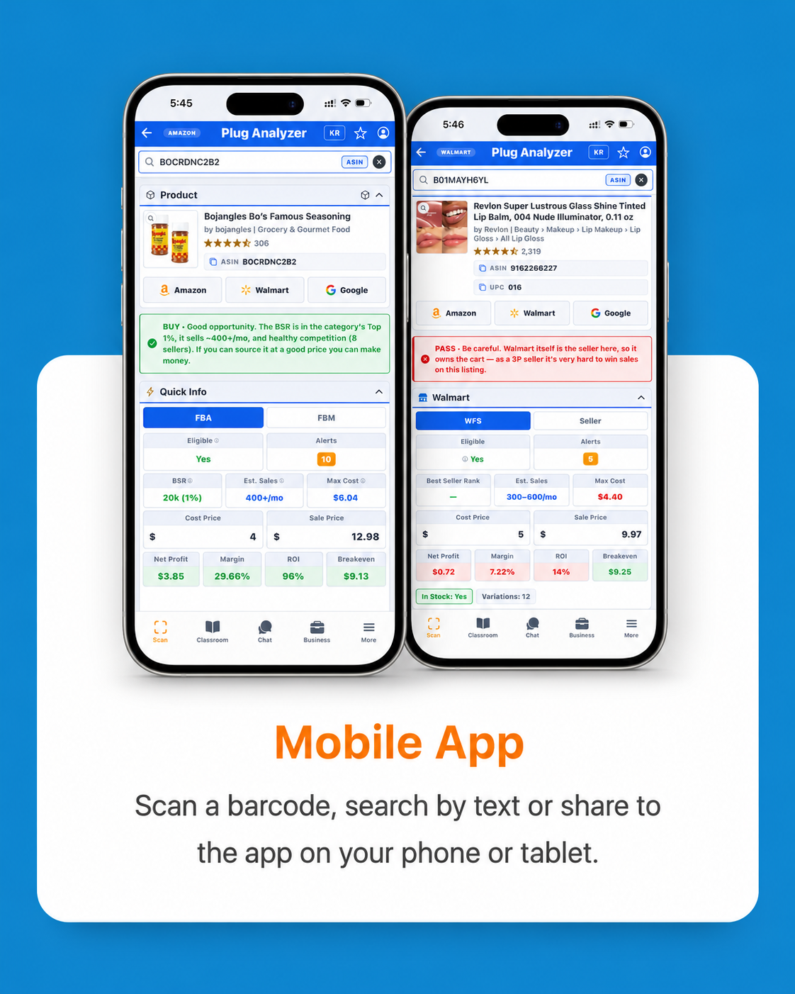 Plug Seller Mobile App