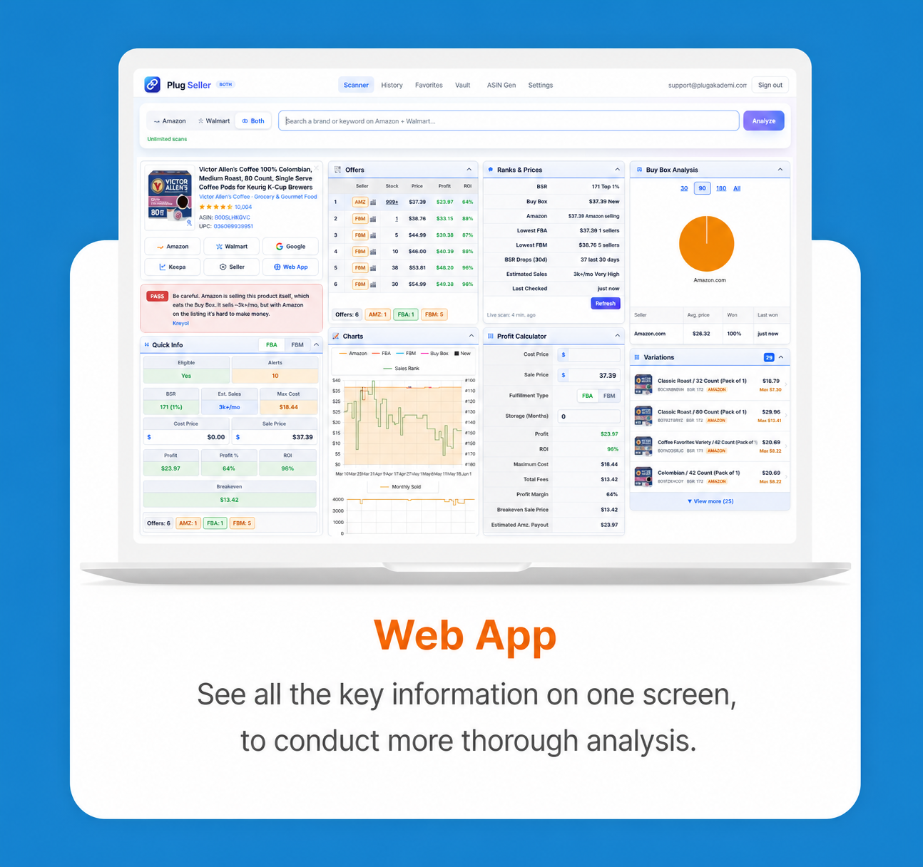 Plug Seller Web App